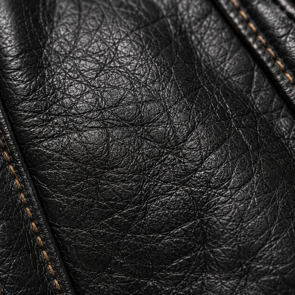 Vintage Handtasche Schwarz – Innenansicht mit geöffnetem Fach