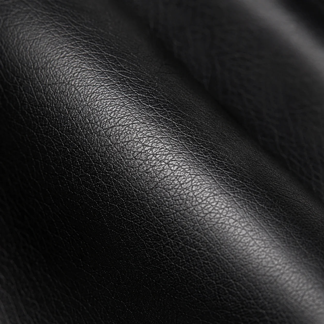 XXL Shopper Tasche Schwarz Lederoptik – Innenansicht mit geöffnetem Fach
