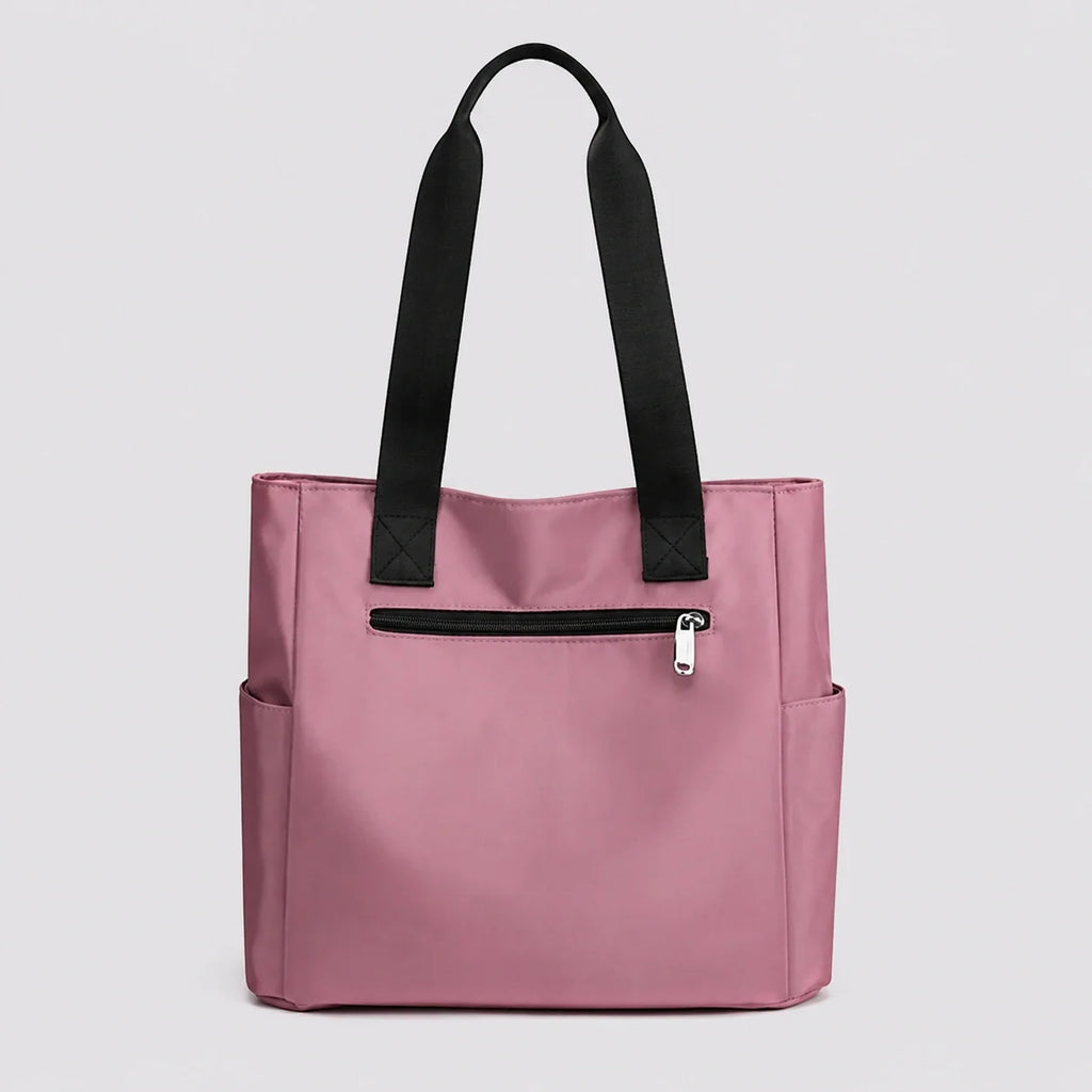 Nylon Tasche Rosa – Frontansicht