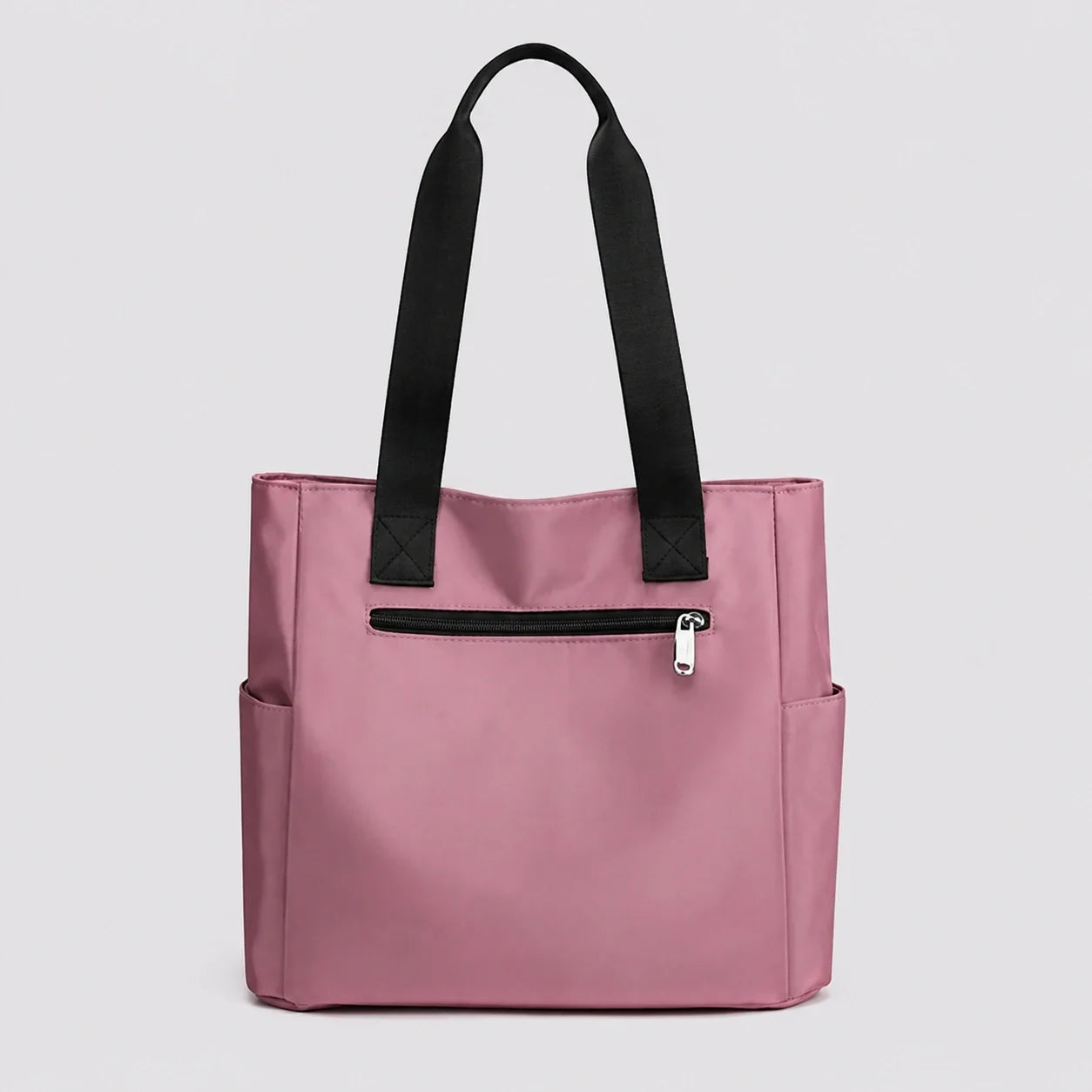 Nylon Tasche Rosa – Frontansicht