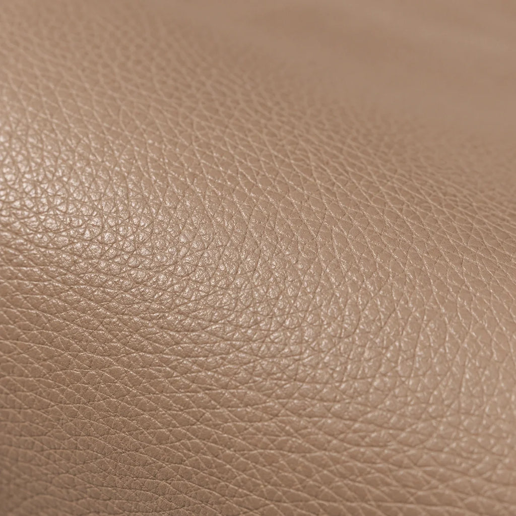 Luxus Shopper Taupe Groß – Detailaufnahme der Verarbeitung