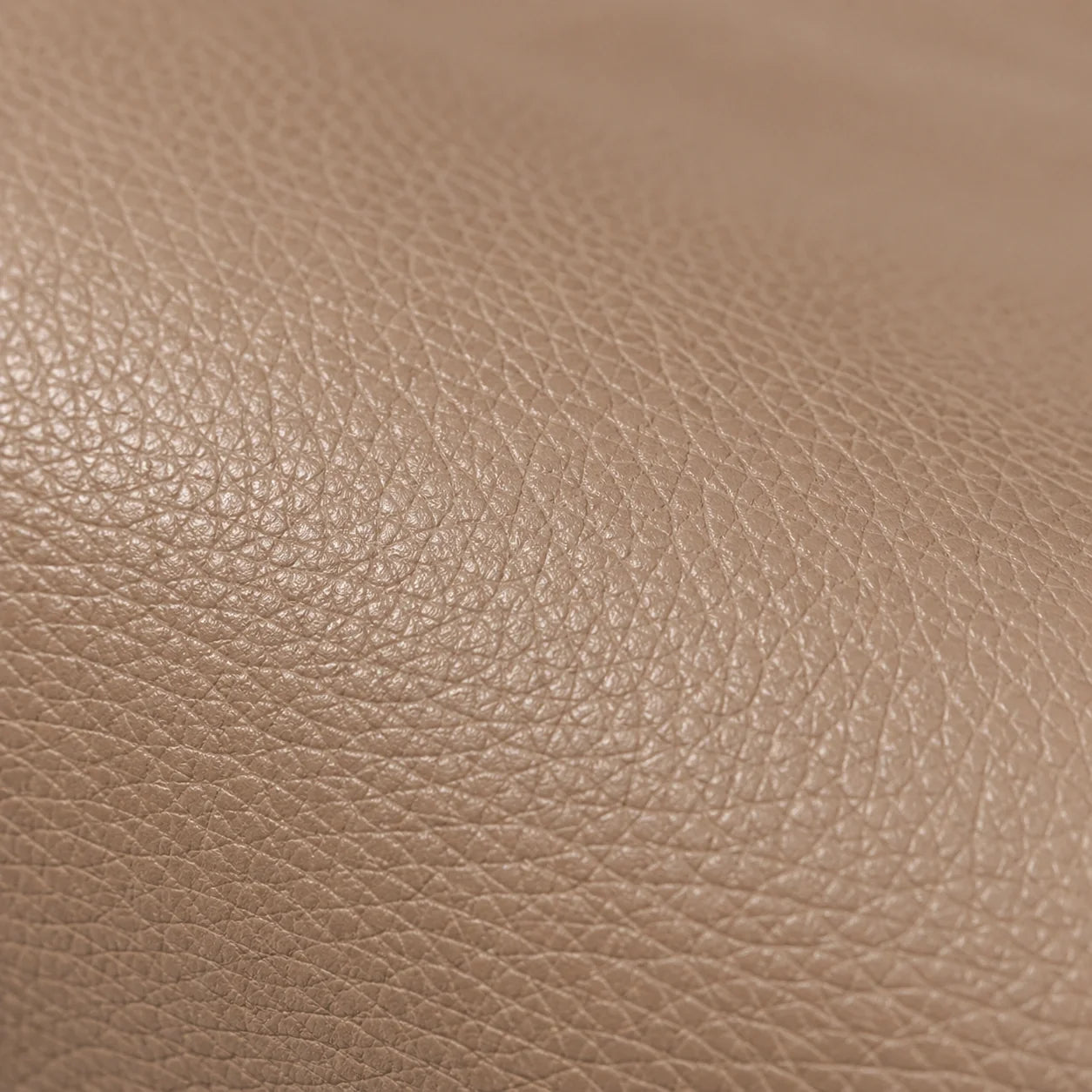 Luxus Shopper Taupe Groß – Detailaufnahme der Verarbeitung