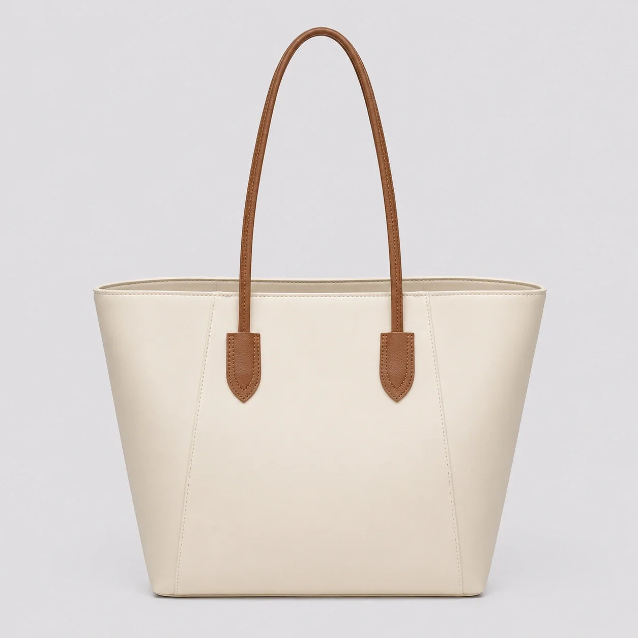 Business Tote Bag Creme – Frontansicht